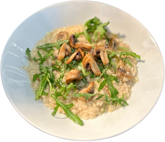 Risotto Funghi E Rucola