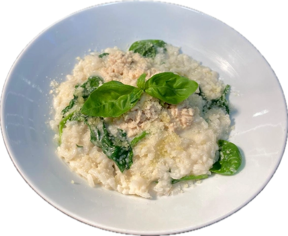 Risotto Pollo E Spinaci