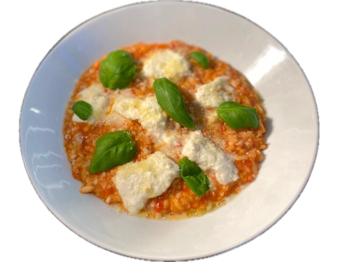 Risotto Pomodori Mozzarella