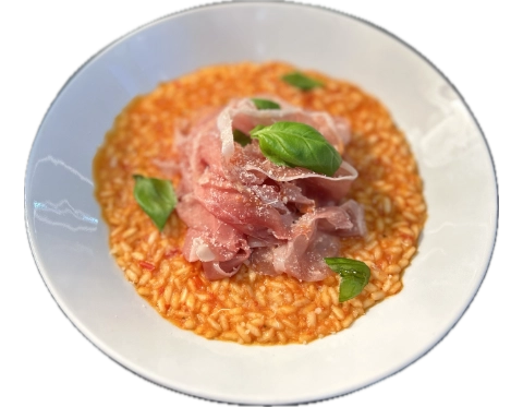 Risotto Pomodori Prosciutto